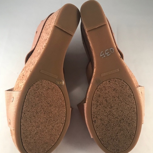 NWOB Lucky Brand Miller2 Wedge Sandals- Size 8.5 - Picture 4 of 6